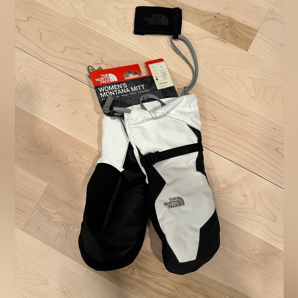 Brand new North Face Women’s Montana mittens.  Size L.  New with tags.